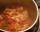 Foto del paso 7 de la receta Arroz caldoso con Pescado, Pulpitos y Calamar