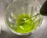 A picture of step 1 of Iced Matcha Latte:.