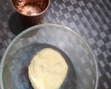 A picture of step 1 of Dates and jaggery paratha.