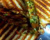 A picture of step 5 of Cheesy Sandwich.