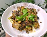 Hình bước làm 6 của món Tàu hủ kho tiêu (siêu tốc)
