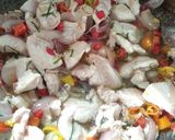Foto langkah ke 5 dari resep Ayam bakso sambal matah.