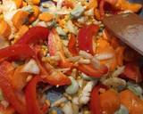 Rainbow chicken with orzo recipe step 3 photo