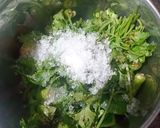 A picture of step 1 of Sandwich Dhokla.