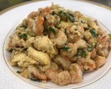 澎湖野生劍蝦滑蛋的食譜步驟7照片