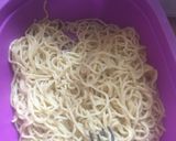 Foto langkah ke 4 dari resep Mie Ayam Dimsum Goreng.