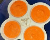 A picture of step 2 of Tricolour Idli.