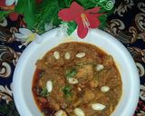 A picture of step 9 of Chicken badami karahi.