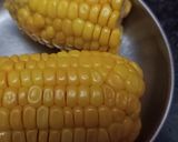 A picture of step 1 of Sweet corn raita.