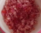 A picture of step 1 of Suji chilla.