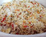 A picture of step 7 of Fried Rice 🌾🌾.