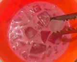 Foto langkah ke 2 dari resep Es Semangka Nata de coco.