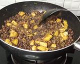 A picture of step 7 of Kalay chanay ki Chaat.