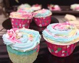 Foto langkah ke 6 dari resep Bubble Gum Cupcake.