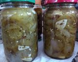 Foto del paso 4 de la receta: Tomates verdes en conserva