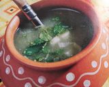 A picture of step 7 of Lauki soup / bottlegourd soup.