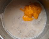 A picture of step 3 of Mango Daliya/ Mango porridge.