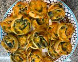 Foto del paso 4 de la receta: Rollitos de espinacas y queso