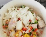 Foto del paso 3 de la receta: Arroz con queso y salsita de carne de cerdo