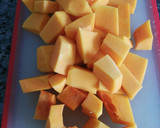 Foto del paso 2 de la receta: Calabaza asada con pimientos