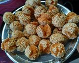 Foto langkah ke 9 dari resep Roti ketawa mini / mini onde-onde ketawa.