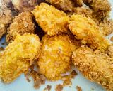 Gambar langkah 7 resipi Easy Crunchy Cornflake Chicken.