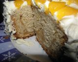 Foto del paso 4 de la receta: Torta postre marmolada de duraznos y crema