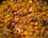 A picture of step 9 of Butternut squash with beef and onions.
