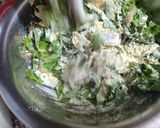 पालक प्याज़ के क्रिस्पी पकौड़े (palak pyaz ki crispy pakode recipe in Hindi) रेसिपी चरण 3 फोटो