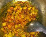 A picture of step 2 of Sabudana Khichdi.