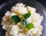 A picture of step 1 of Cucumber salad.