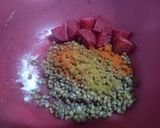 Foto del paso 3 de la receta: Hamburguesas vegan de lenteja y remolacha
