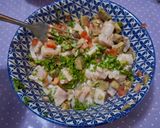 Foto del paso 4 de la receta Ceviche con Choclo cocido
