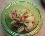 A picture of step 11 of Pasta Salad with Smoked Salmon and Lemon-Marinated Zucchini.