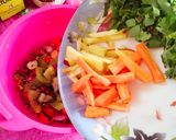 A picture of step 2 of Detox Salad Bowl 🥒🥝🍯😋🥝🥝😋.