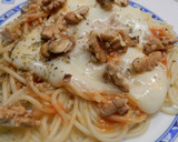 Foto del paso 5 de la receta: Espaguetis con provolone y nueces