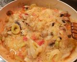Foto del paso 6 de la receta: Gratinado de setas, berenjenas, puerros y tomates