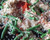 Foto del paso 5 de la receta: Arroz con costilla de cerdo y judías verdes