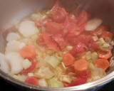 Foto del paso 4 de la receta: Pollo en salsa de hortalizas