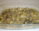Foto del paso 13 de la receta: Alcachofas claras con salsa