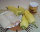 Foto del paso 1 de la receta: Bacalao con salsa de pimientos amarillos y cúrcuma