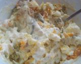 Foto del paso 3 de la receta Canasta de tomate con ensaladilla