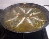 Foto del paso 12 de la receta: Paella de espinacas y boquerones