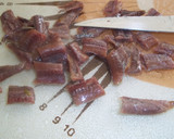 Foto del paso 2 de la receta: Rueda de tomates cherry, anchoas y queso de servilleta