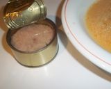 Foto del paso 3 de la receta: Tortilla de gamba y atún para tupper