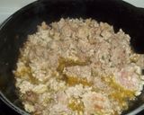 Foto del paso 2 de la receta: Lasaña de carne picada de cerdo, lonchas de queso  y gratinada