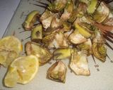 Foto del paso 4 de la receta: Alcachofas claras con salsa