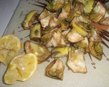 Foto del paso 4 de la receta: Alcachofas claras con salsa