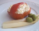Foto del paso 6 de la receta Canasta de tomate con ensaladilla