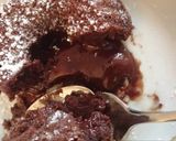 Une image de l'étape 10 de Cake🍰 chocolat noir🍫 et sa crème anglaise🍧.